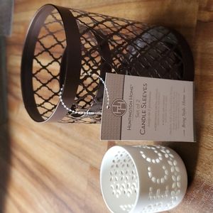 3/$10  Three candle holder/sleeve